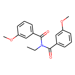 Benzamide, 3-methoxy-N-(3-methoxybenzoyl)-N-ethyl-