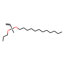 Silane, methylvinyl(dodecyloxy)propoxy-
