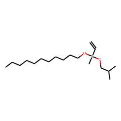 Silane, methylvinyl(isobutoxy)undecyloxy-