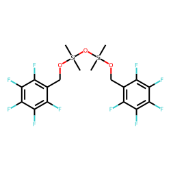 Silane, dimethyl(dimethyl(pentafluorobenzyloxy)silyloxy)pentafluorobenzyloxy-