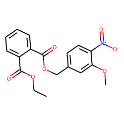 Phthalic acid, ethyl 3-methoxy-4-nitrobenzyl ester