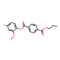 Terephthalic acid, 4-fluoro-2-methoxyphenyl propyl ester