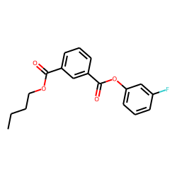 Isophthalic acid, butyl 3-fluorophenyl ester