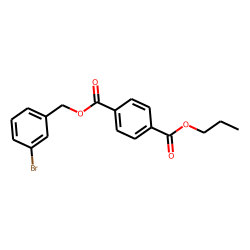 Terephthalic acid, 3-bromobenzyl propyl ester