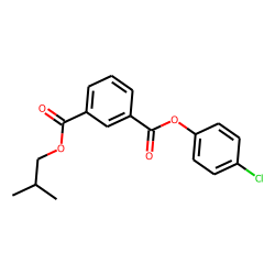 Isophthalic acid, 4-chlorophenyl isobutyl ester