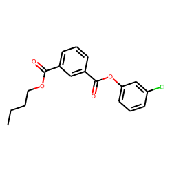 Isophthalic acid, butyl 3-chlorophenyl ester