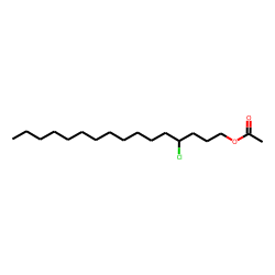 1-Hexadecanol, 4-chloro, acetate