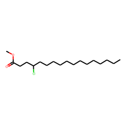 4-Chloroheptadecanoic acid, methyl ester
