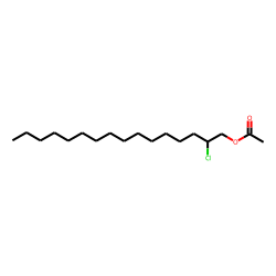1-Hexadecanol, 2-chloro, acetate