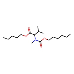 DL-Valine, N-methyl-N-hexyloxycarbonyl-, pentyl ester