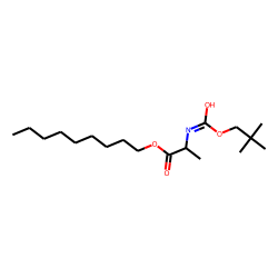 D-Alanine, N-neopentyloxycarbonyl-, nonyl ester