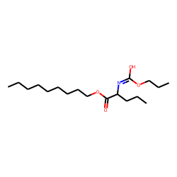 l-Norvaline, n-propoxycarbonyl-, nonyl ester