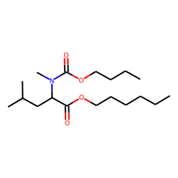 l-Leucine, n-butoxycarbonyl-N-methyl-, hexyl ester