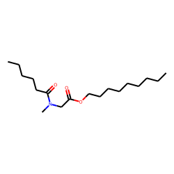 Sarcosine, n-hexanoyl-, nonyl ester