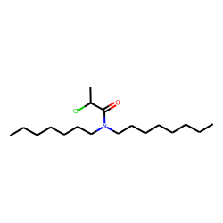 Propanamide, N-heptyl-N-octyl-2-chloro-