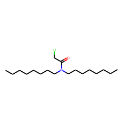Chloroacetamide, N,N-dioctyl-