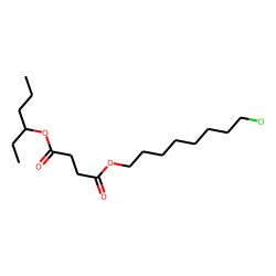 Succinic acid, 8-chlorooctyl 3-hexyl ester