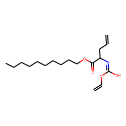 2-Aminopent-4-enoic acid, N-vinyloxycarbonyl-, decyl ester