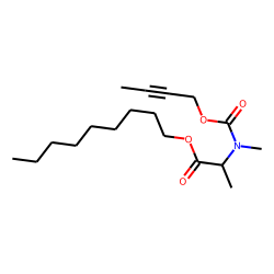 DL-Alanine, N-methyl-N-(byt-2-yn-1-yloxycarbonyl)-, nonyl ester