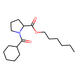 L-Proline, N-(cyclohexanecarbonyl)-, hexyl ester