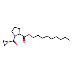 L-Proline, N-(cyclopropylcarbonyl)-, nonyl ester