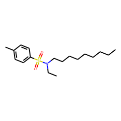 Benzenesulfonamide, 4-methyl-N-ethyl-N-nonyl-