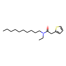 Acetamide, 2-(2-thiophenyl)-N-ethyl-N-decyl-