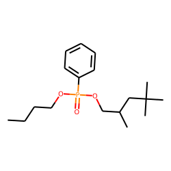 Phenylphosphonic acid, 2,4,4-trimethylpentyl butyl ester