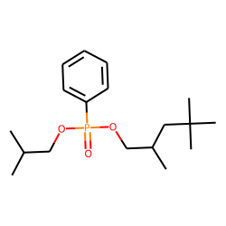 Phenylphosphonic acid, 2,4,4-trimethylpentyl isobutyl ester