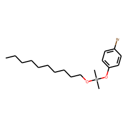 Silane, dimethyl(4-bromophenoxy)decyloxy-