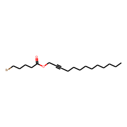 5-Bromovaleric acid, tridec-2-ynyl ester