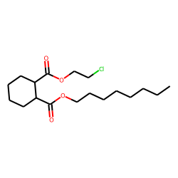 1,2-Cyclohexanedicarboxylic acid, 2-chloroethyl octyl ester