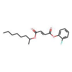 Fumaric acid, 2-octyl 2-fluorophenyl ester