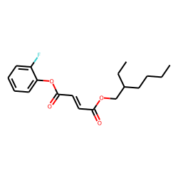 Fumaric acid, 2-ethylhexyl 2-fluorophenyl ester