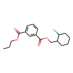 Isophthalic acid, (2-chlorocyclohexyl)methyl propyl ester