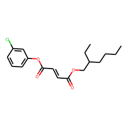 Fumaric acid, 3-chlorophenyl 2-ethylhexyl ester