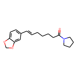 (E)-7-(Benzo[d][1,3]dioxol-5-yl)-1-(pyrrolidin-1-yl)hept-6-en-1-one
