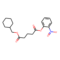 Glutaric acid, cyclohexylmethyl 2-nitrophenyl ester