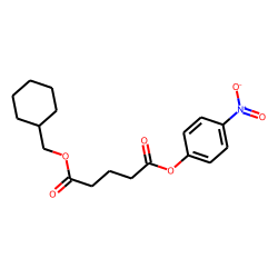 Glutaric acid, cyclohexylmethyl 4-nitrophenyl ester