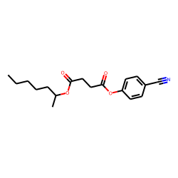 Succinic acid, hept-2-yl 4-cyanophenyl ester