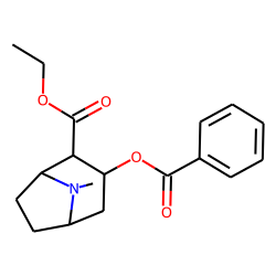 8-Azabicyclo[3.2.1]octane-2-carboxylic acid, 3-(benzoyloxy)-8-methyl-, ethyl ester, [1R-(exo,exo)]-