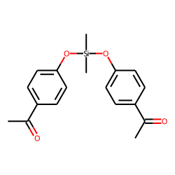 Silane, dimethyldi(4-acetylphenoxy)-