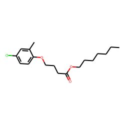 4-(4-Chloro-2-methylphenoxy)butyric acid, heptyl ester