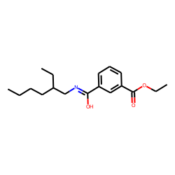 Isophthalic acid, monoamide, N-(2-ethylhexyl)-, ethyl ester