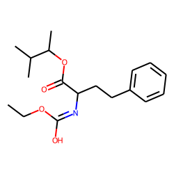 L-Homophenylalanine, N(O,S)-ethoxycarbonyl, (S)-(+)-3-methyl-2-butyl ester