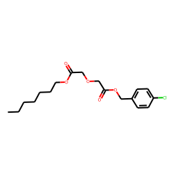 Diglycolic acid, 4-chlorobenzyl heptyl ester