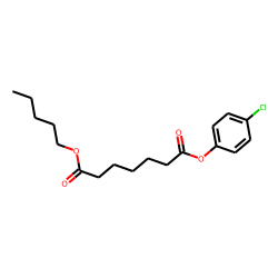 Pimelic acid, 4-chlorophenyl pentyl ester