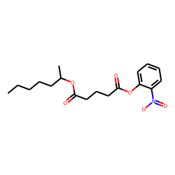 Glutaric acid, hept-2-yl 2-nitrophenyl ester