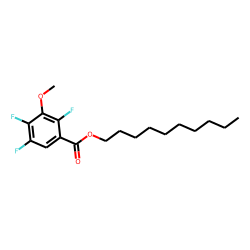 3-Methoxy-2,4,5-trifluorobenzoic acid, decyl ester