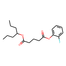 Glutaric acid, 2-fluorophenyl hept-4-yl ester
